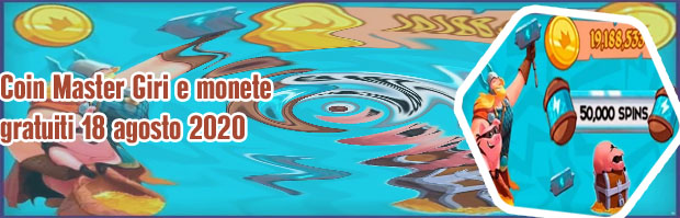 Coin master spin gratis oggi
