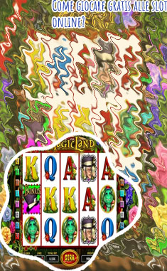 Giocare slot online gratis