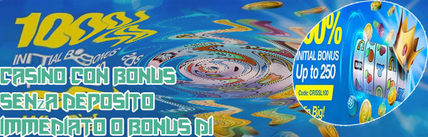Nuovi casinò online bonus senza deposito