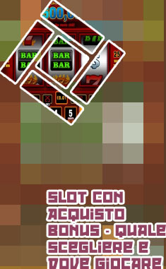 Slot machine bonus